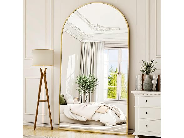 77" x 38" Arched Full Length Mirror