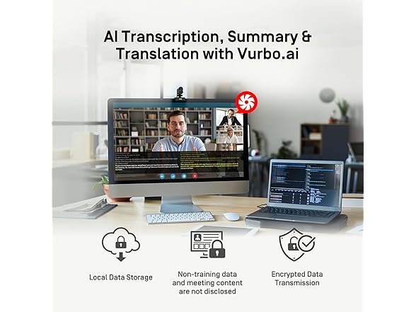 IPEVO IPEVO VurboCam 4K Vurbo.ai-Powered Webca