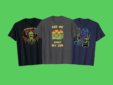 More Tattoo and Doodle Shirts!