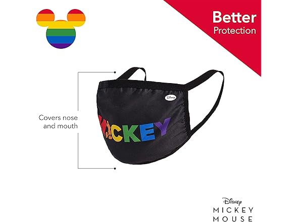 Disney Face Mask Multi (3PK)