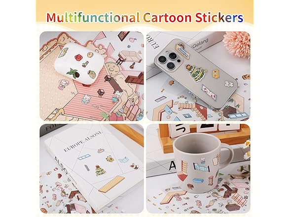 30 Sets DIY 3D House Stickers