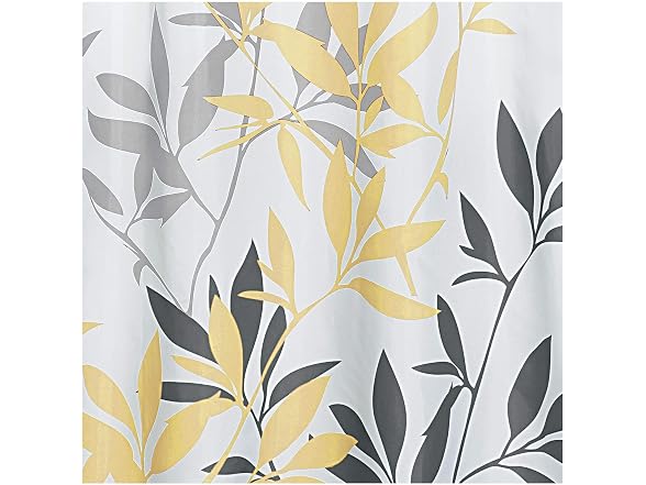 Shower Curtain Bestselling InterDesign Leaves