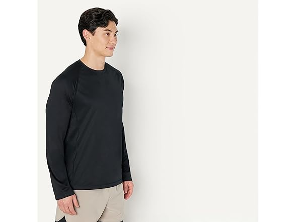 Amazon Essentials Men LS Quick-Dry UPF 50 Swim Tee