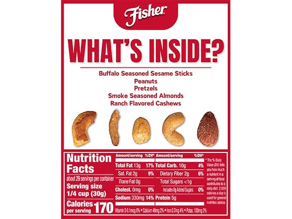 Fisher Trail Mix | Spicy Buffalo