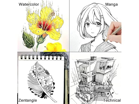 Generic Fineliner Drawing Art Pen, Writing Pen