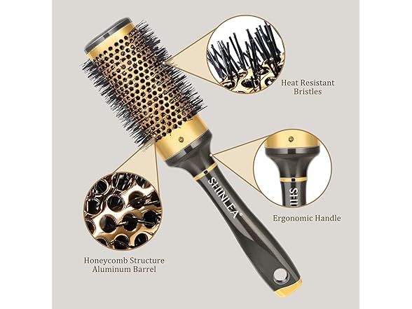 SHINLEA Round Hair Brush for Blow Drying