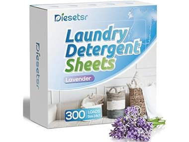 $6.99, Was $19.99, 65% Off! Diesetsr Laundry Detergent Sheets Lavender dealfomo