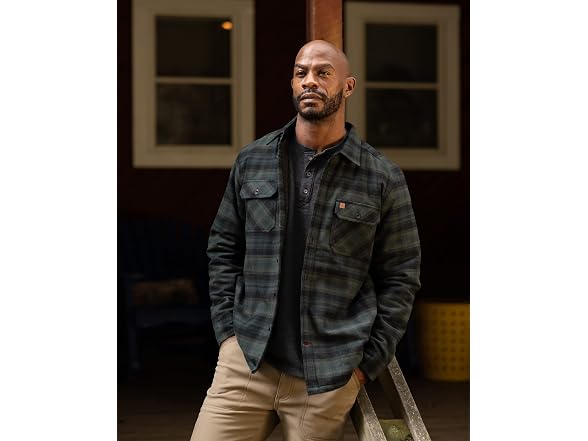 Coleman Men (L) Sherpa Lined Yukon Flannel Jackets