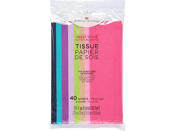 American Greetings 40 Sheet Tissue Paper