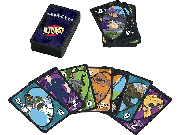 Mattel Games UNO Lightyear Card Game