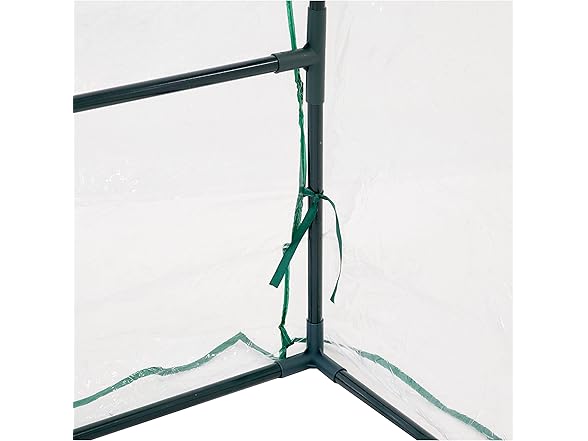 Sunnydaze Decor HB-876 4x2 Foot Mini Greenhouse Clear