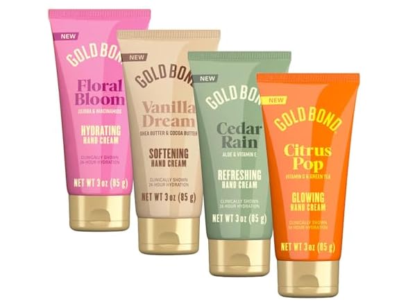 Gold Bond Scented Hand Cream Set Everyday Hand