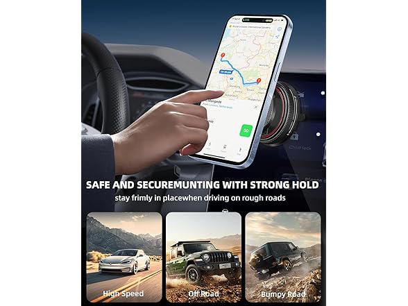 NotiXas 360° Magnetic Phone Holder | MagSafe