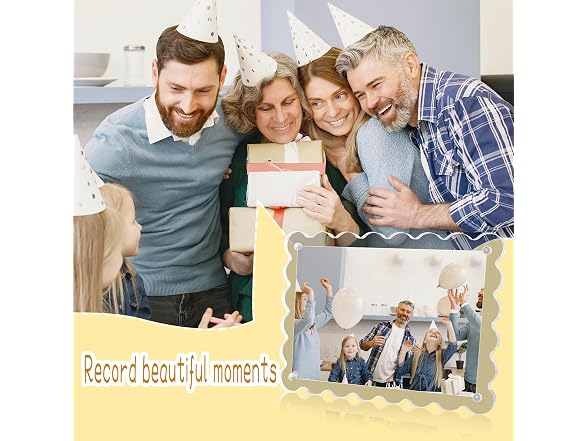 3 Pack Acrylic Picture Frames 4x6