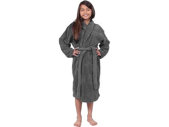 Girls Ultra Soft Plush Bathrobe