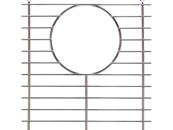 Franke Sink Protection Grid in Stainless Steel with Rear Drain