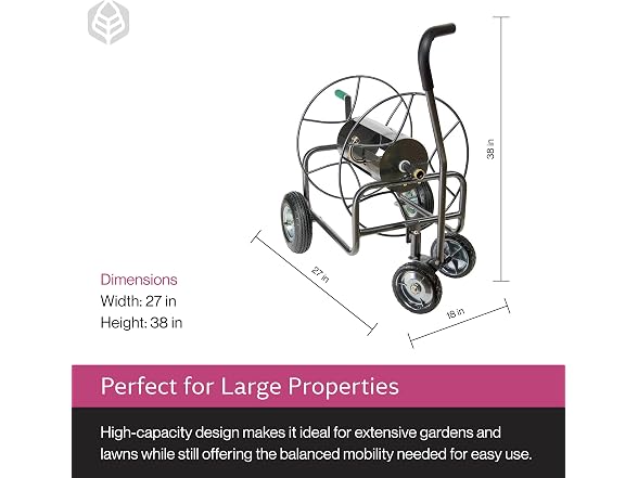 Yard Butler Hose Reel Cart