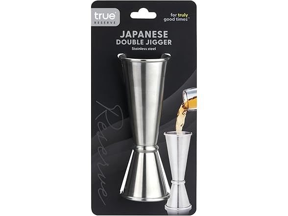 Double Jigger 1oz and 2oz Stainless
