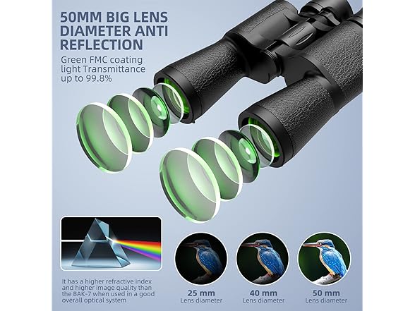 TQYUIT Binoculars 16x40 high Powered Binoculars