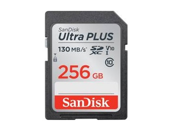 SanDisk Ultra PLUS 256GB SDXC UHS-I Card