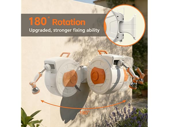 Entgard Retractable Garden Hose Reel 100