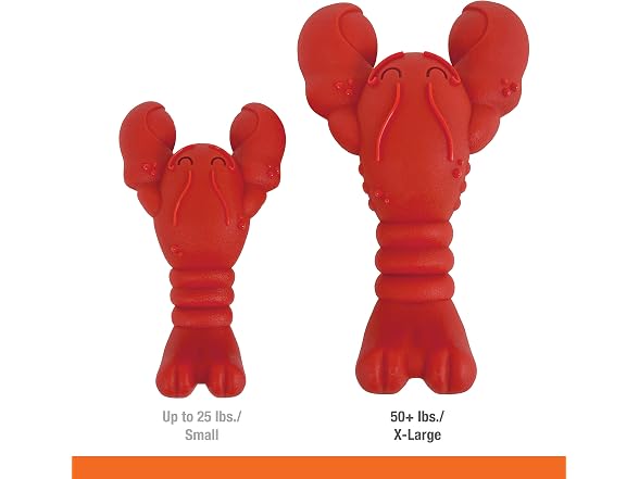 Nylabone Lobster Power Chew Toy for Dogs, Dog