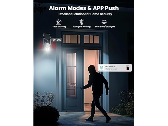 Solar Wireless Security Camera Outdoor