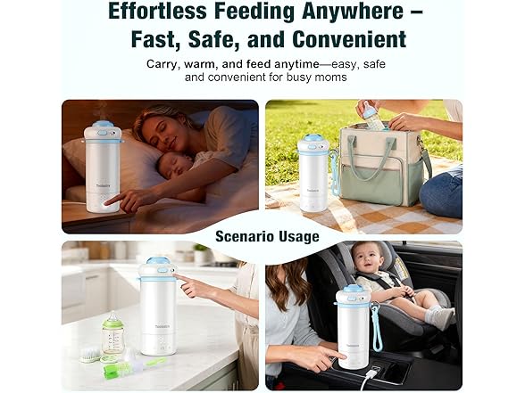 Toolastra Portable Bottle Warmer for Baby