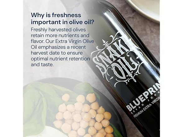 Blueprint Snake Oil Olive Oil, 750ml