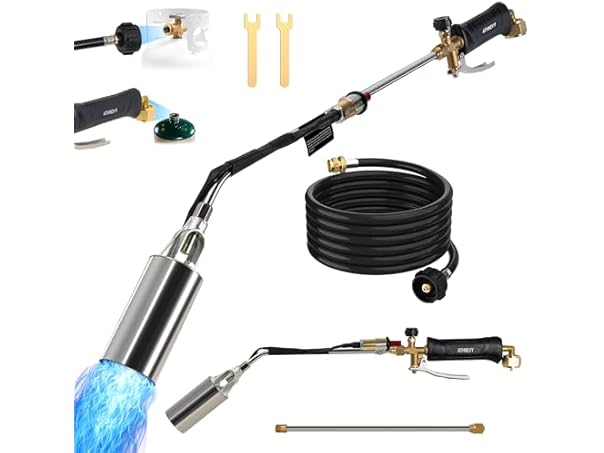 $33.99, Was $49.99, 32% Off! Athnevy FA0601 Propane Torch Kit Heavy Duty Weed Burn dealfomo