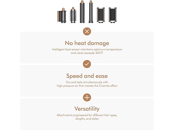 Dyson AIRWRAP Nickel/Copper