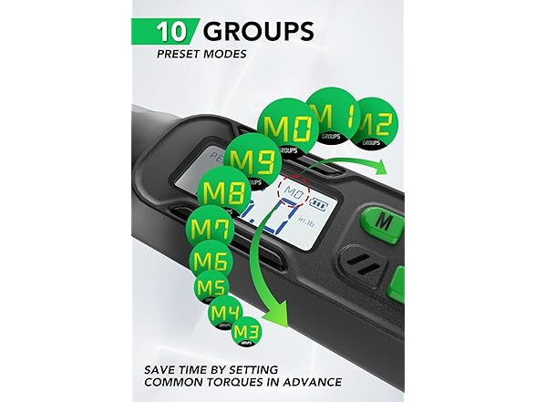 LLAVETOR Digital Torque Wrench (1/2-Inch)