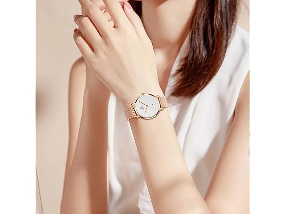 OLEVS Women’s Mesh Quartz Watch