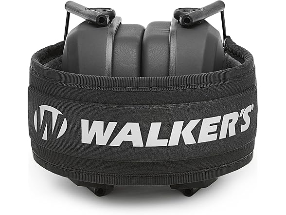 Walker's Razor Slim Passive Earmuff Low-Profile