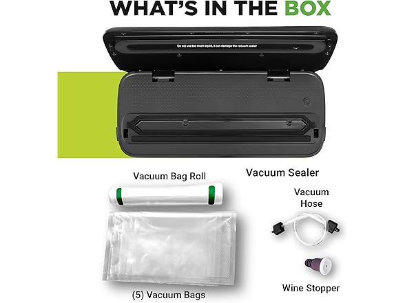 NutriChef Automatic Vacuum Air Sealing Machine