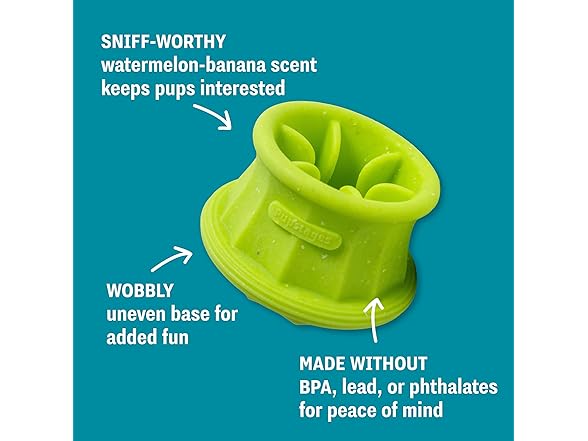 Pupstages Flex-Force Treat Cup Dog Toy