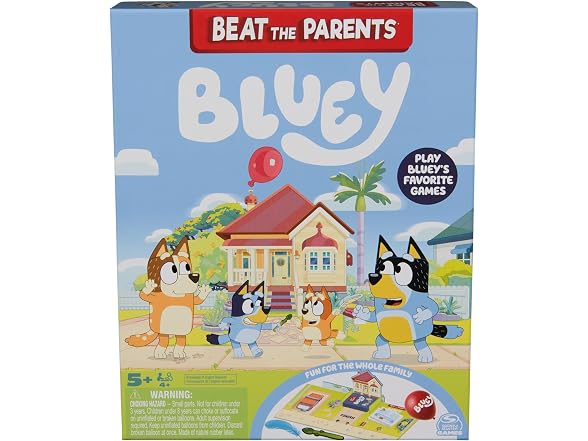 Spin Master Games Bluey Beat the Parents Board Game