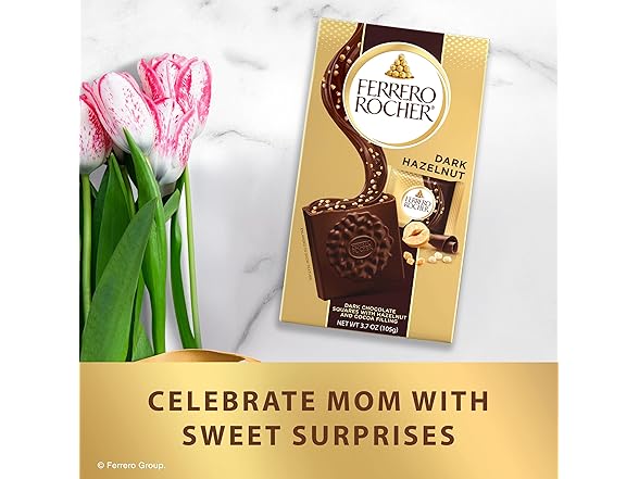 Ferrero Rocher Dark Hazelnut Squares 3.7