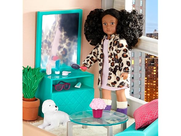 Lori Mini Doll & Toy Dog 6-Inch Doll