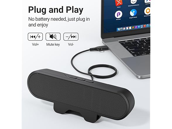 INGA Computer Speakers for Desktop PC