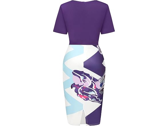 Nhicdns Women (XL) Church Funeral Formal Dress