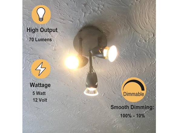 Vinaco GU4 Bulb 20W 12V, 6 Pack