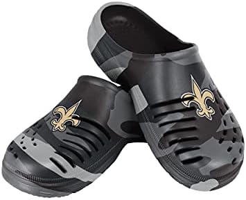FOCO NFL Mens Tonal Camo Pattern Comfort Clogs