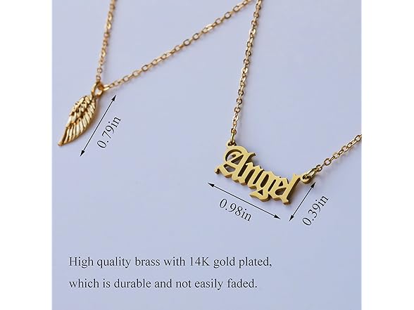 RZKING Guardian Angel Necklace