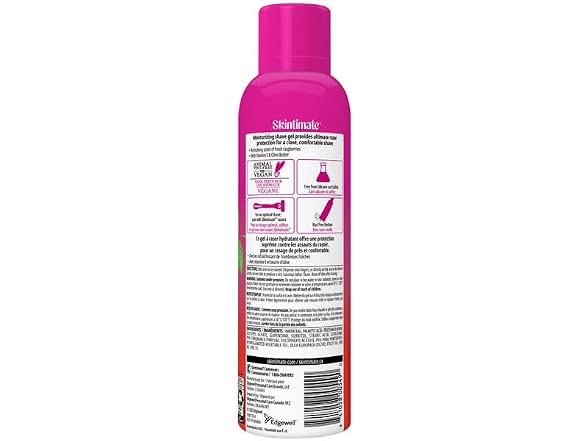 Skintimate Moisturizing Raspberry Shave Gel 3 Pack