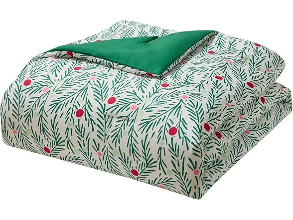 Hallmark Green Branches King Comforter