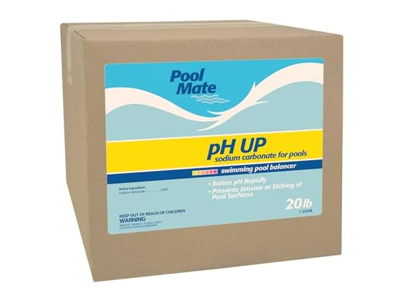 Pool Mate 20-Pounds Premium pH Up for Pools