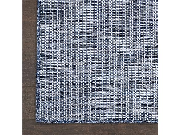 Nourison Positano Indoor-Outdoor Navy Blue 5' x 7' Rug