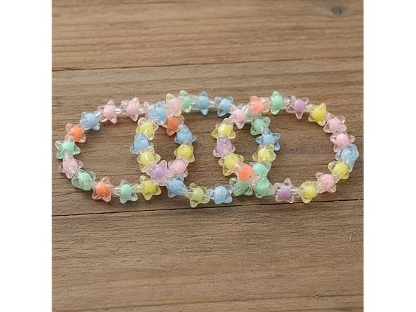 Fun Express Assorted Pastel Star-Shaped Plastic