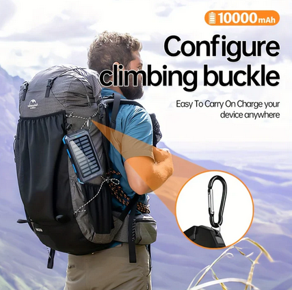 2-Pack 10,000mAh Portable Solar Charger - Gallery 23